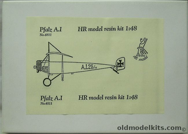 HR Model 1/48 Pfalz A.I Monoplane - (A1 AI), 4811 plastic model kit